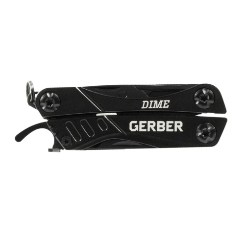 Мультитул Gerber Tactical Mini Multi-Tool Dime Black Box, черный, коробка, 30-000469 фото 4
